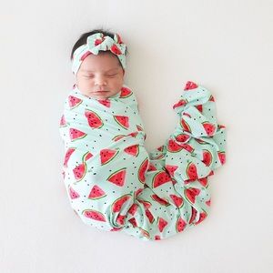 ✨NEW Posh Peanut Mellony Luxe Patoo Blanket 🍉